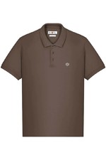 2022 Alan Paine Mens Fritton Pique Polo Shirt LS2008 - Coffee